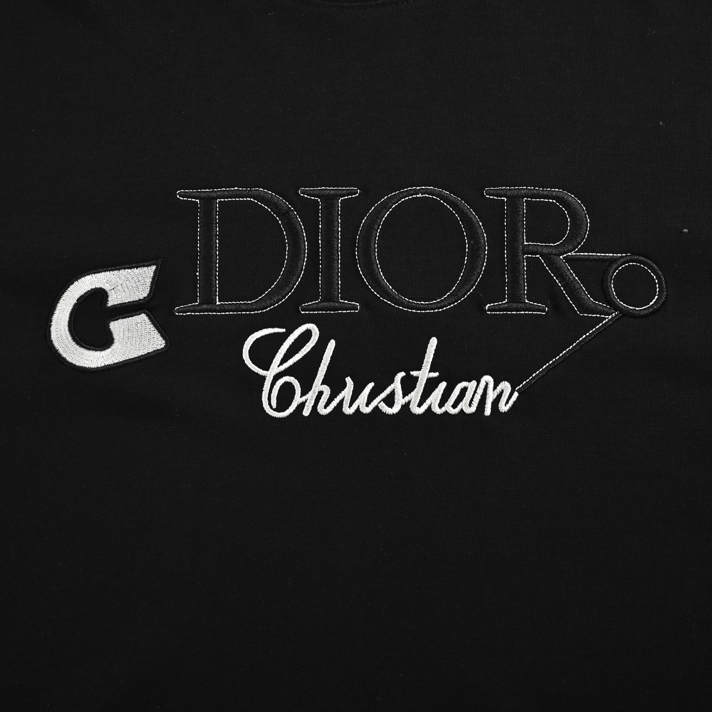 Dior/迪奥 别针刺绣字母logo短袖