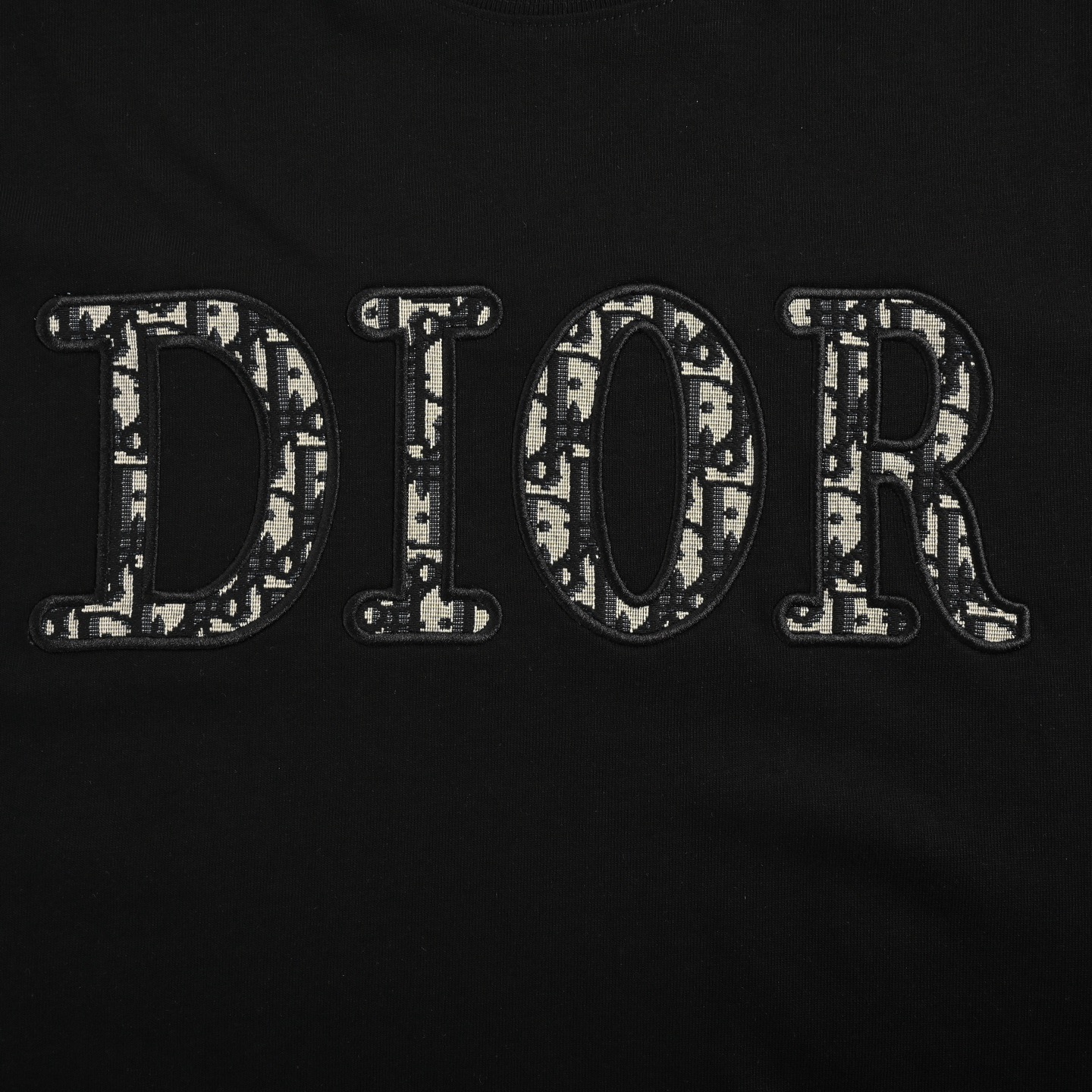 Dior/迪奥 老花贴布绣字母短袖