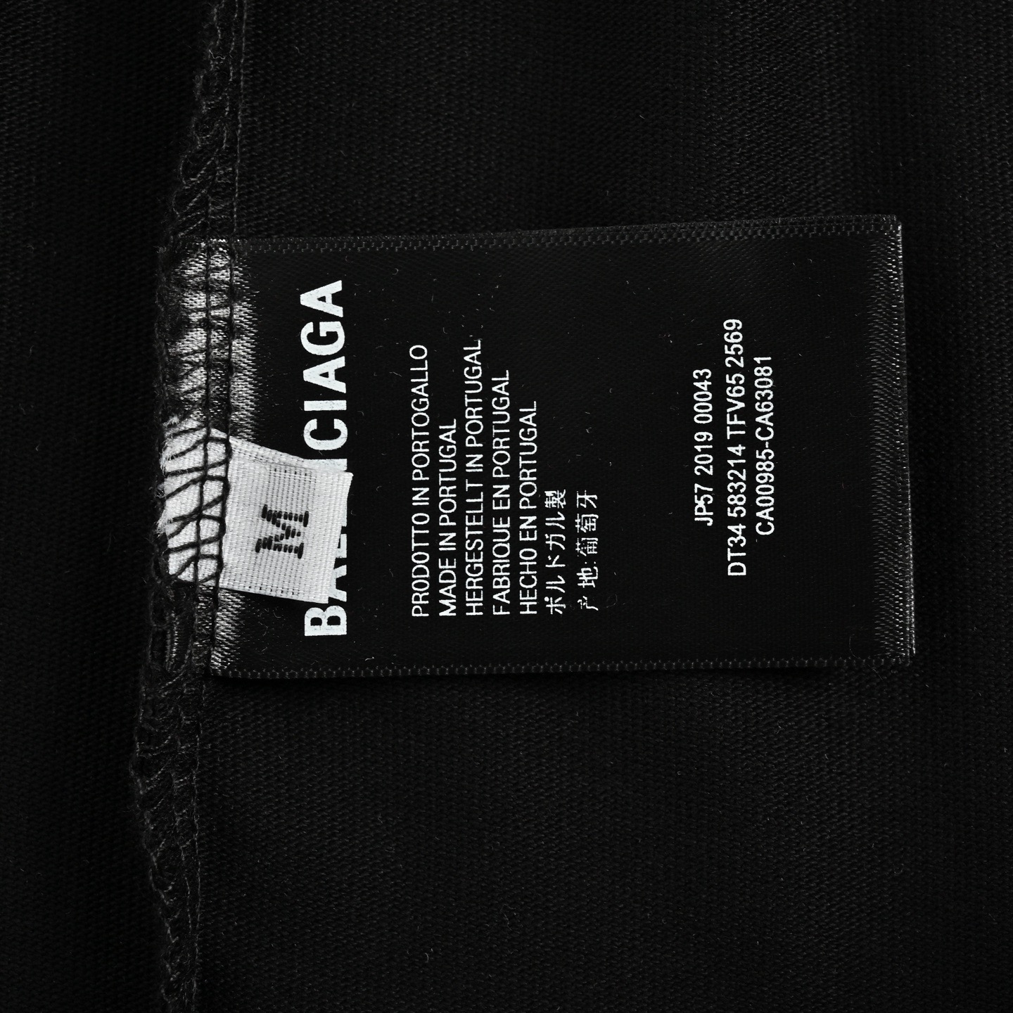 Balenciaga/巴黎世家 手绘双B印花短袖