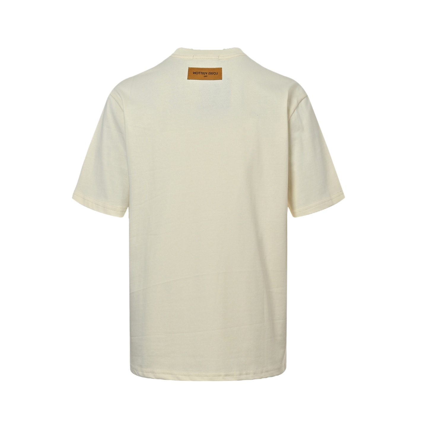 Louis Vuitton/路易威登 25ss 口袋皮标徽章短袖