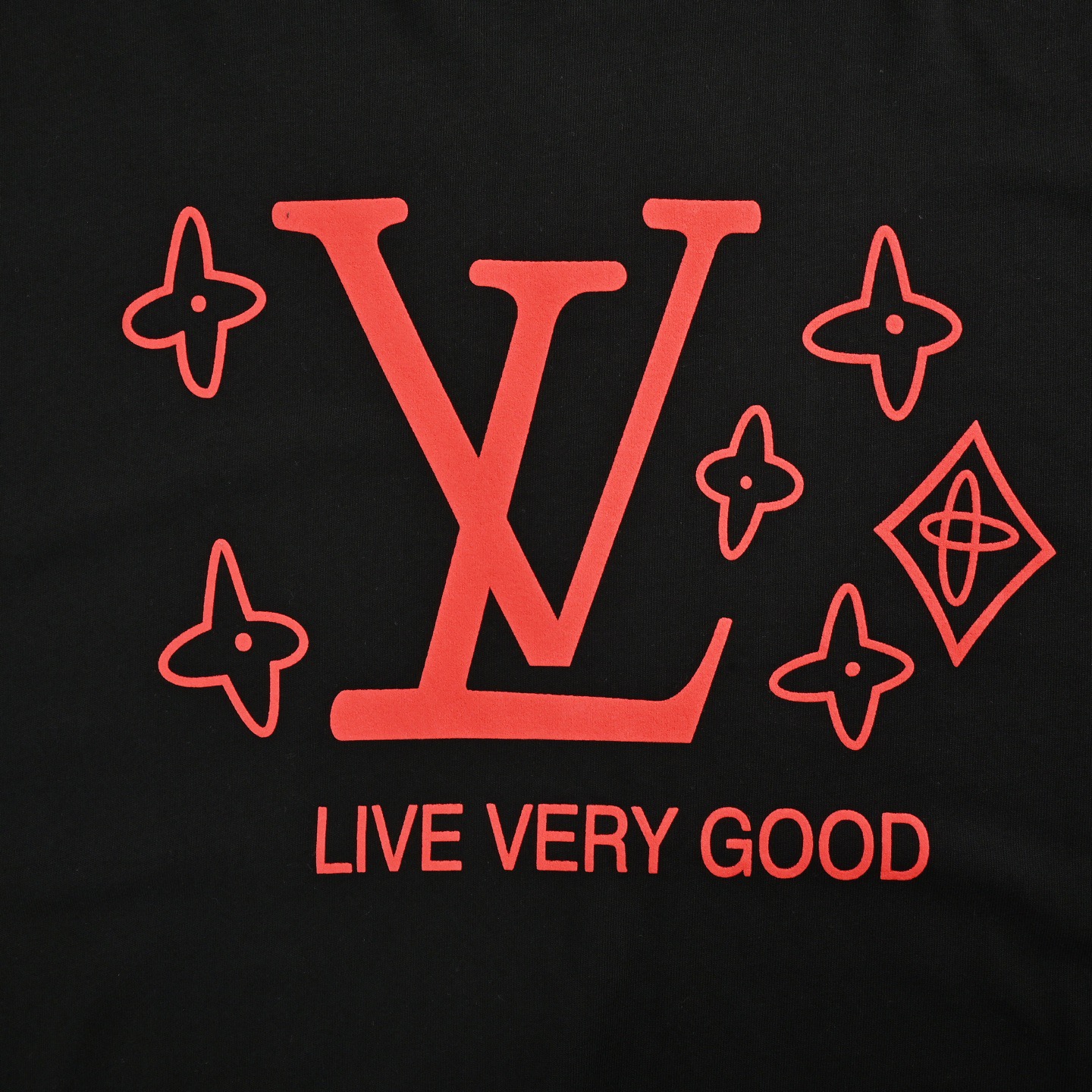 Louis Vuitton/路易威登 25ss 老花字母logo发泡印花短袖-Chinese UA Cheap High Quatity Brand Clothes Bags handbags Sneakers wholesale wholesaler seller from China Factory suppliers Fashion Clothing Shoes best Quality Beautiful Price Louis Vuitton/路易威登 25ss 老花字母logo发泡印花短袖