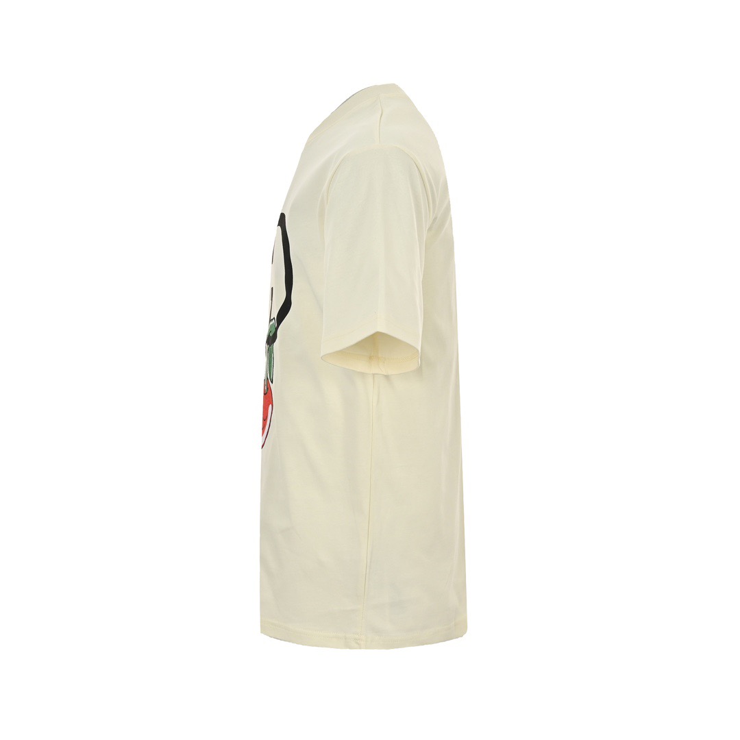 Gucci/古驰 24ss 樱桃刺绣短袖