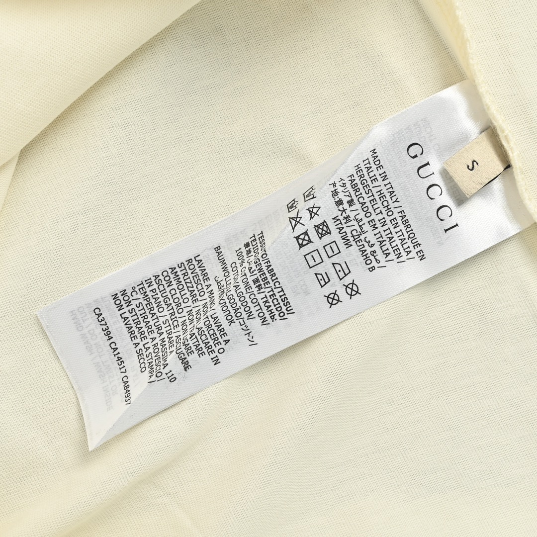 Gucci/古驰 24ss 樱桃刺绣短袖