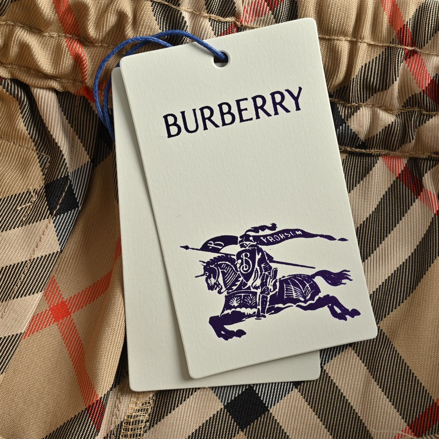 Burberry/巴宝莉 25ss 斜格纹短裤