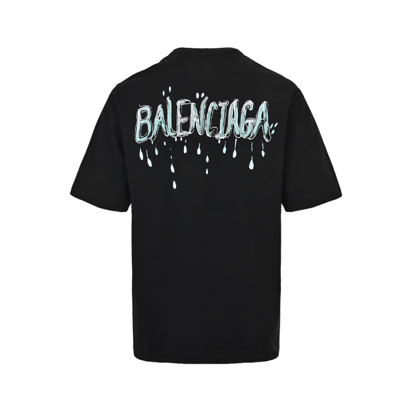 Balenciaga/巴黎世家 手绘字母印花短袖