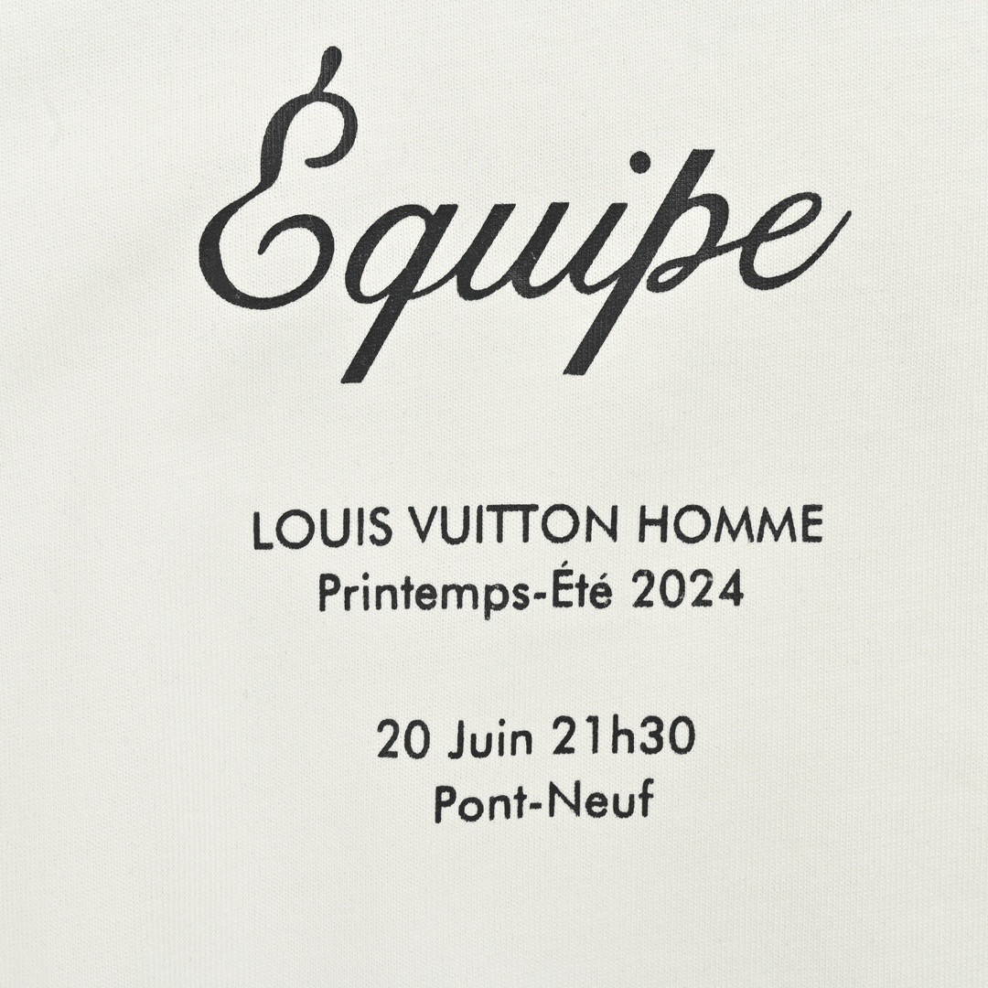 Louis Vuitton/路易威登 24ss 菲董联名员工短袖