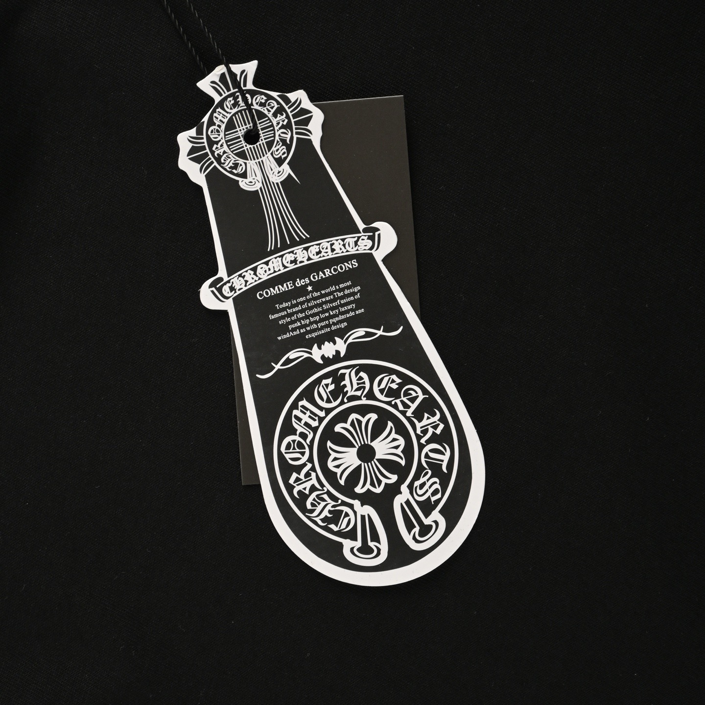 Chrome Hearts/克罗心 25ss 前后logo发泡印花短袖