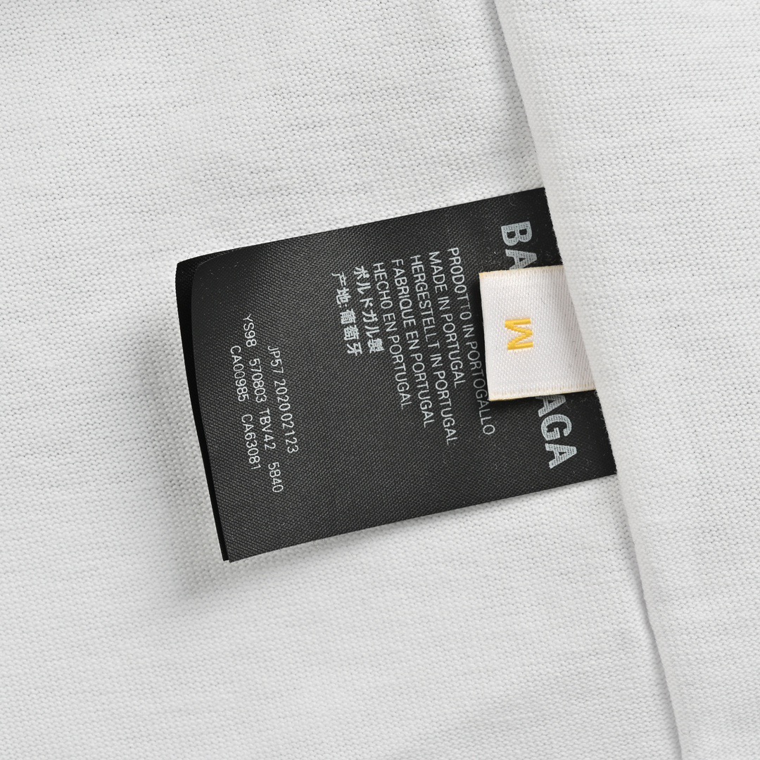 Balenciaga/巴黎世家 24ss 字母印花短袖