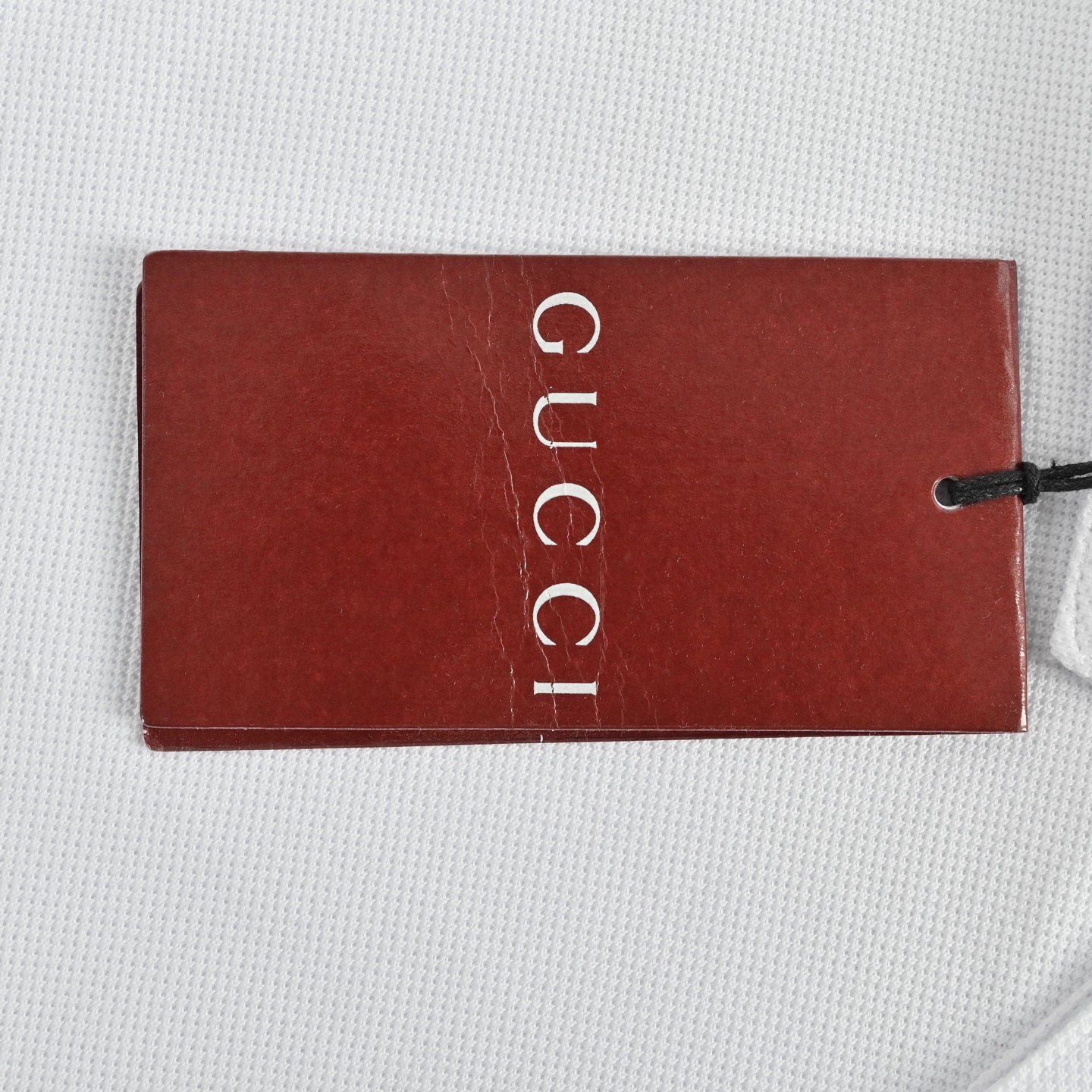 Gucci/古驰 25ss 领口字母印花Polo短袖