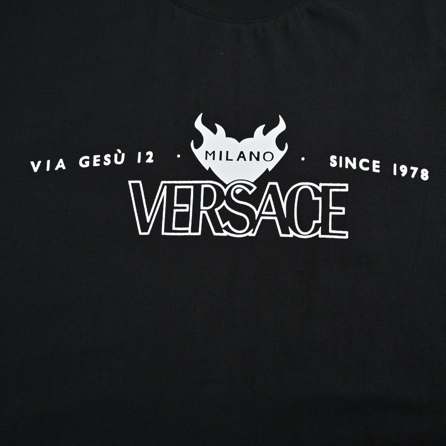Versace/范思哲 25ss logo印花短袖