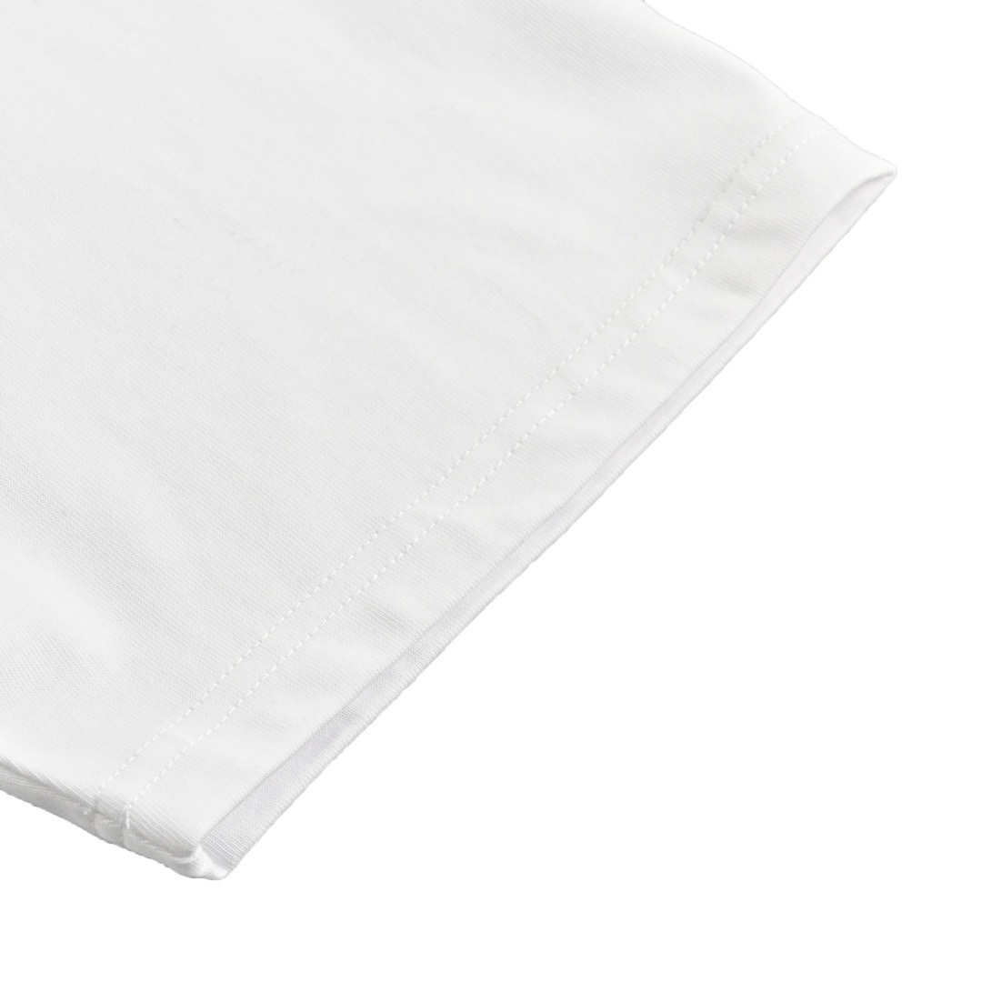 Fendi/芬迪 经典小怪兽胶皮眼睛短袖黑色/白色