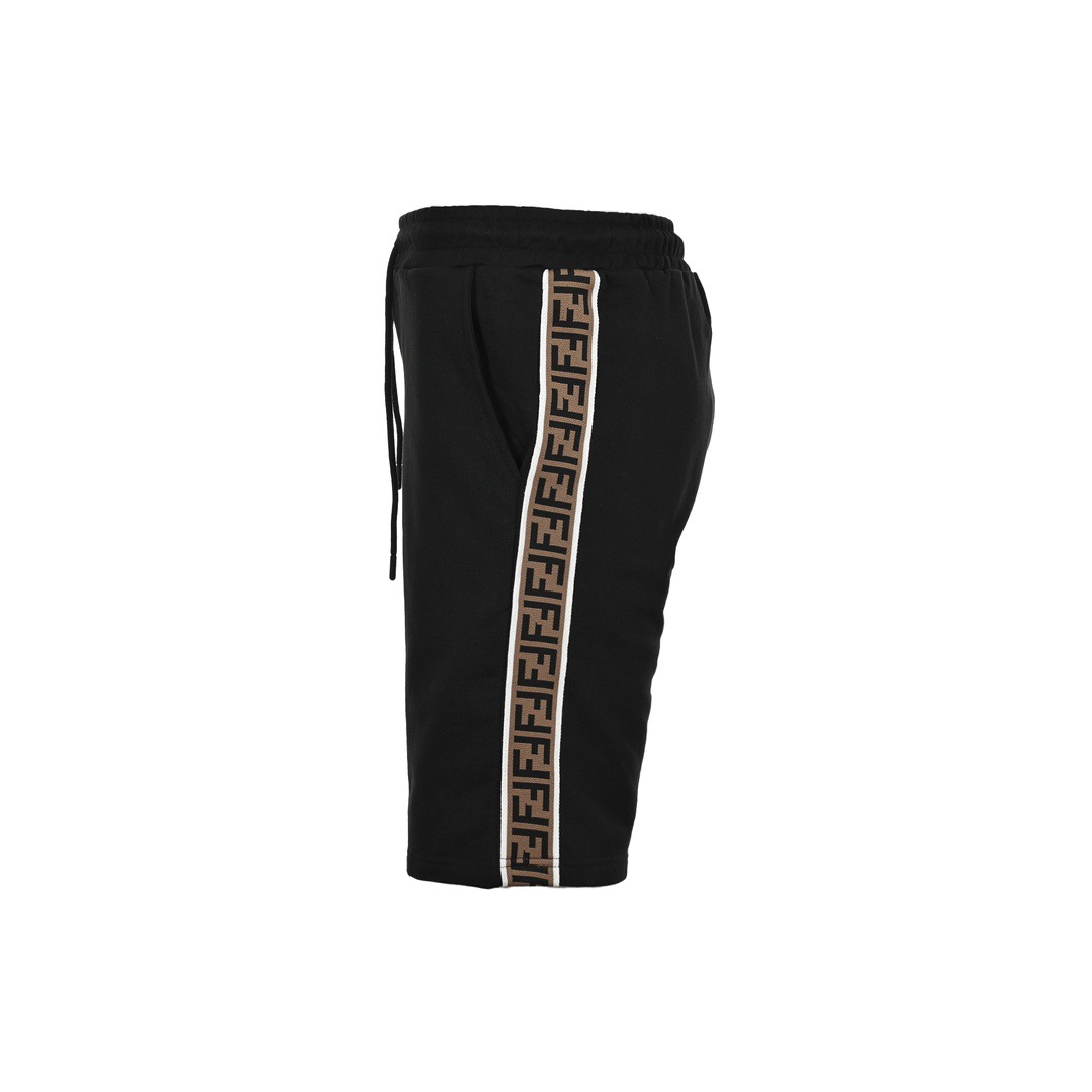 Fendi/芬迪 23ss 侧边双F提花织带短裤