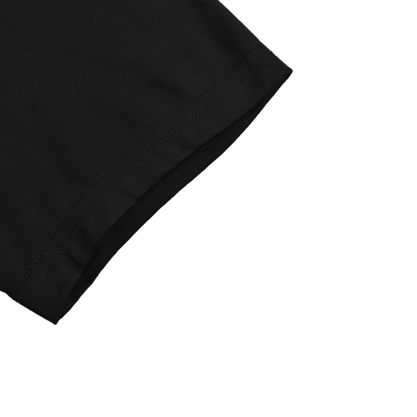 Prada/普拉达 25ss 三角标尼龙口袋拼接Polo短袖