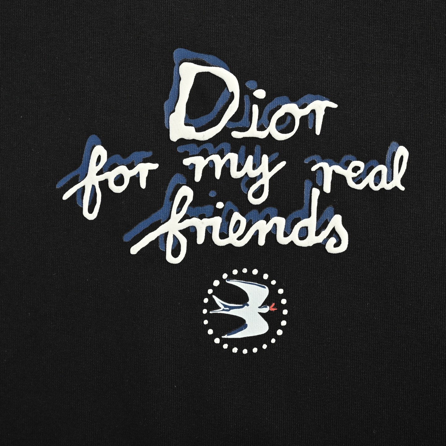 Dior/迪奥 25ss 前后字母发泡印花短袖 迪奥2025新款经典圆领短袖-Chinese UA Cheap High Quatity Brand Clothes Bags handbags Sneakers wholesale wholesaler seller from China Factory suppliers Fashion Clothing Shoes best Quality Beautiful Price Dior/迪奥 25ss 前后字母发泡印花短袖 迪奥2025新款经典圆领短袖