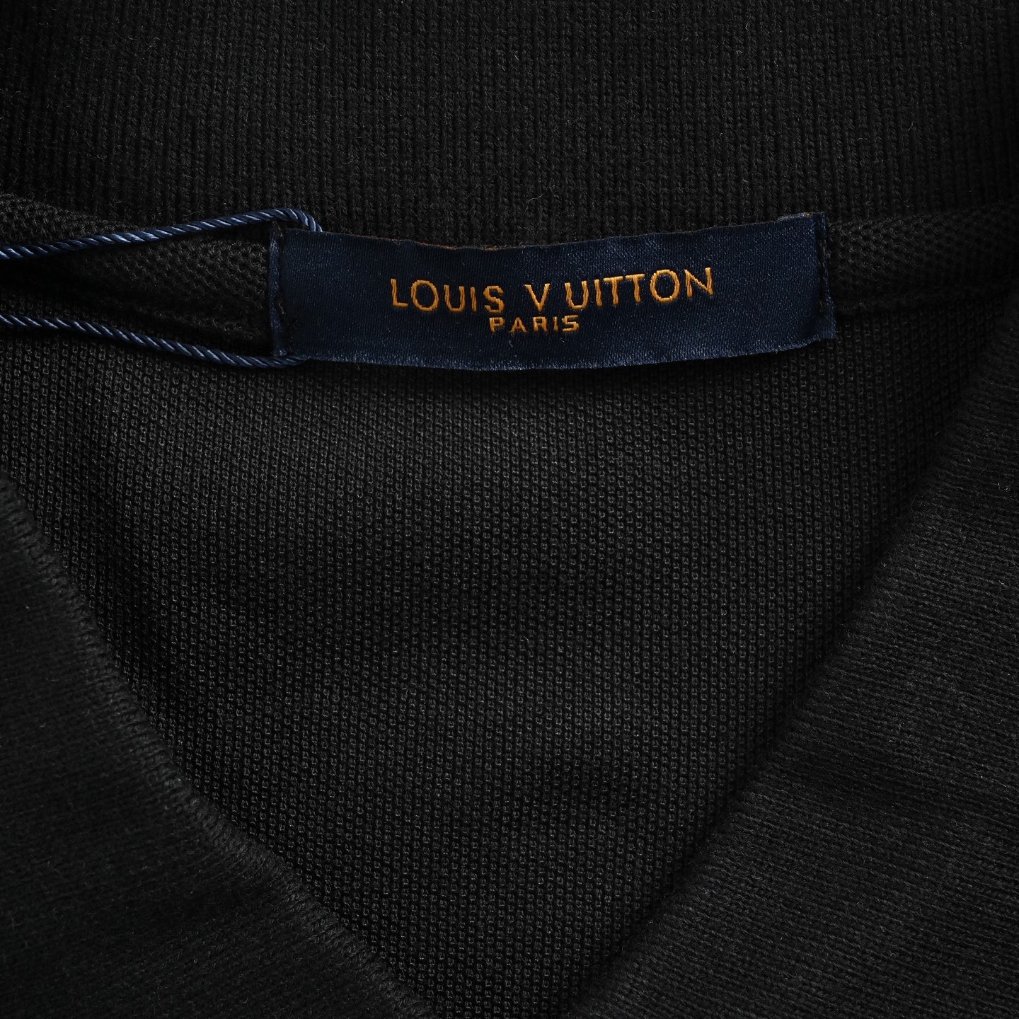 Louis Vuitton/路易威登 25ss 字母刺绣别针Polo短袖