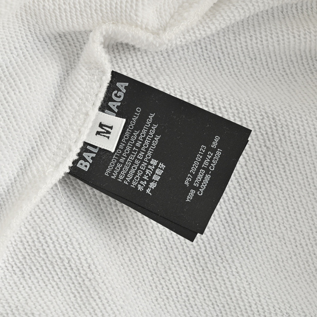 Balenciaga/巴黎世家 24ss 美纹纸胶带印花短裤 BLCG巴黎BB休闲运动中裤