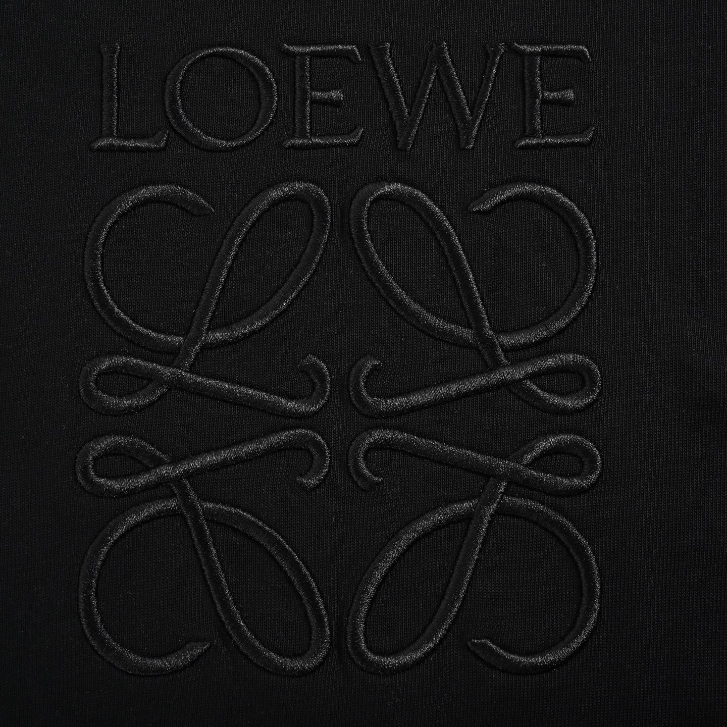 Loewe/罗意威 25ss 暗纹刺绣徽标短袖