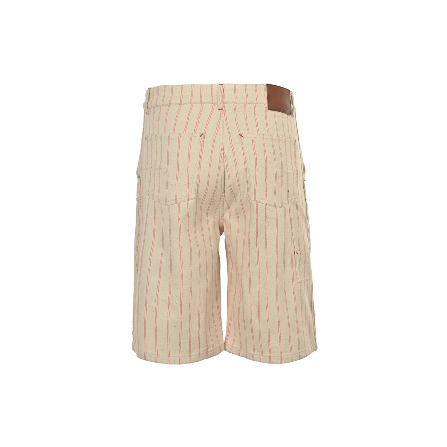 Dior/迪奥 25ss 刺绣字母条纹牛仔短裤