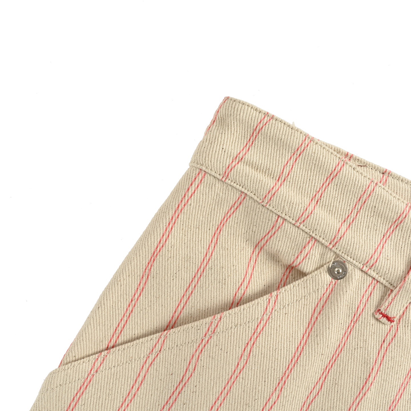 Dior/迪奥 25ss 刺绣字母条纹牛仔短裤