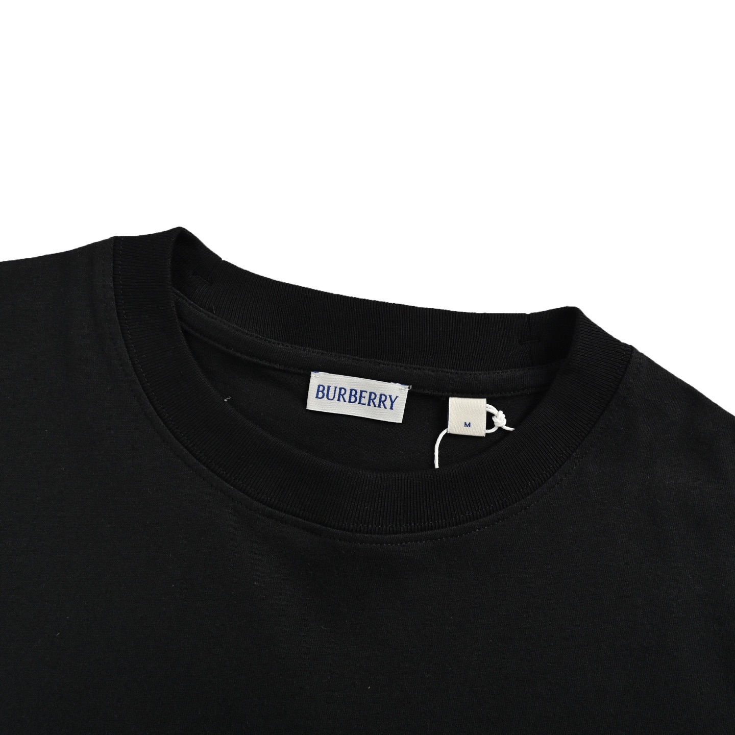 Burberry/巴宝莉 25ss 下摆格纹战马贴布短袖