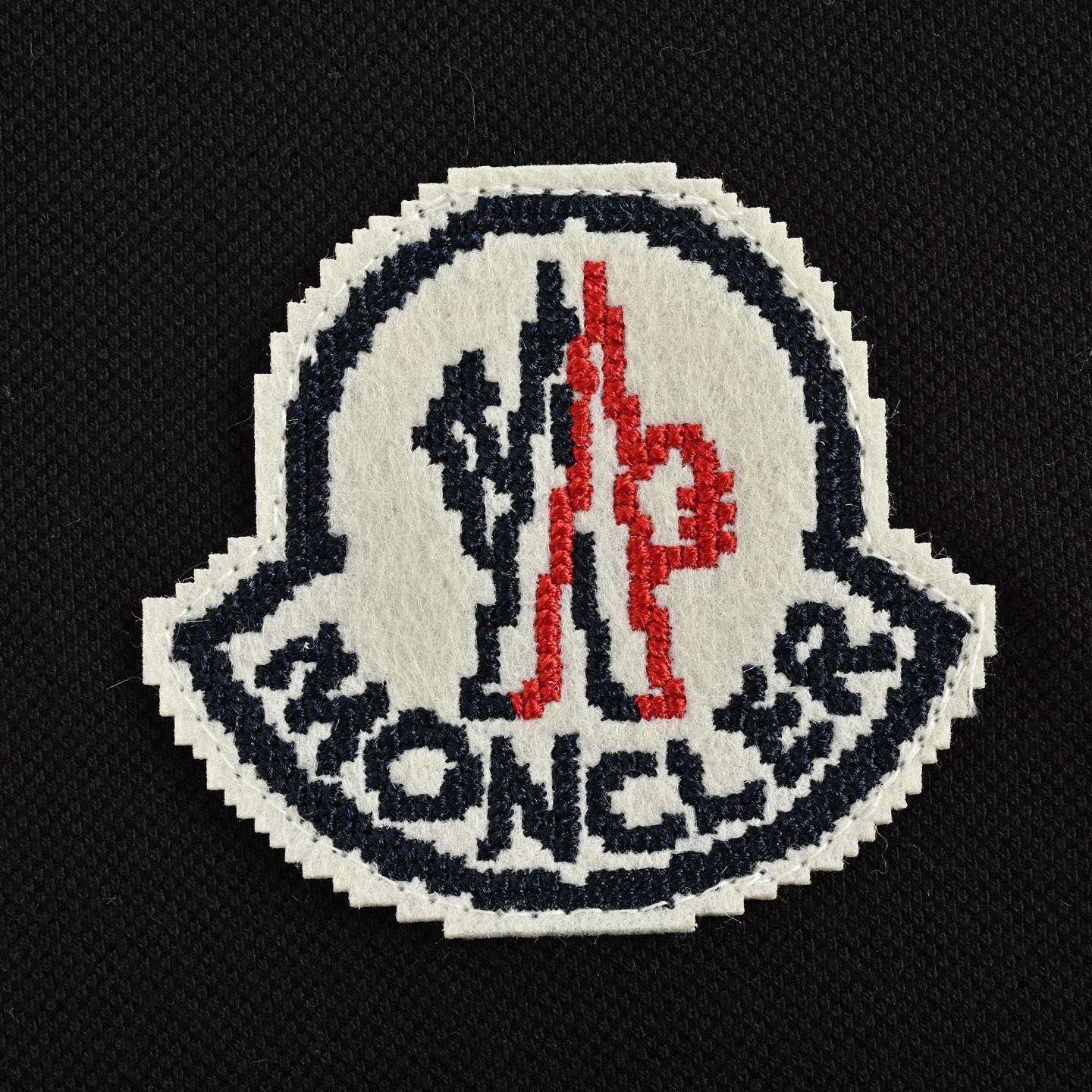 Moncler/蒙口 25ss 胸口刺绣徽标Polo短袖