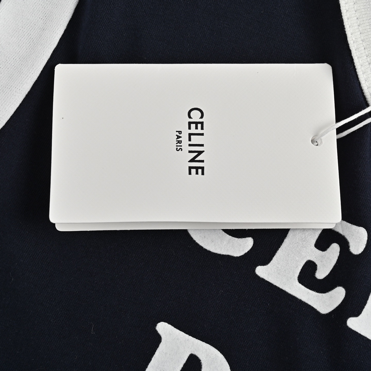 Celine/赛琳 25ss 植绒字母印花短袖