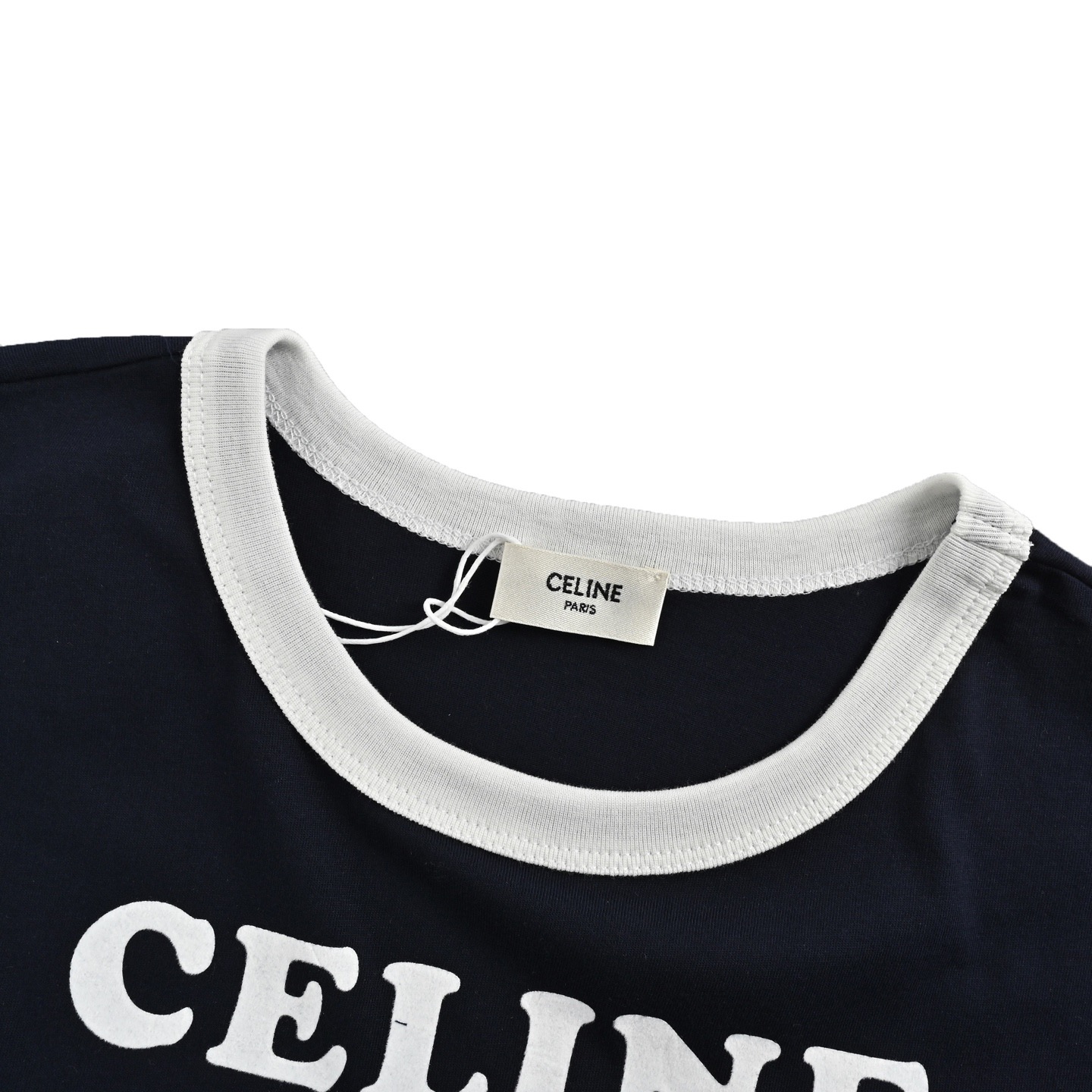 Celine/赛琳 25ss 植绒字母印花短袖
