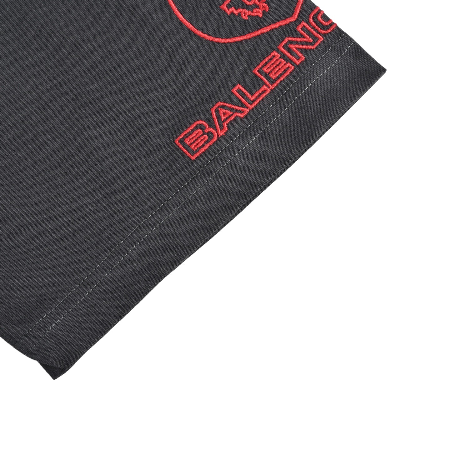 Balenciaga/巴黎世家 25ss LION CLUB 刺绣logo短袖