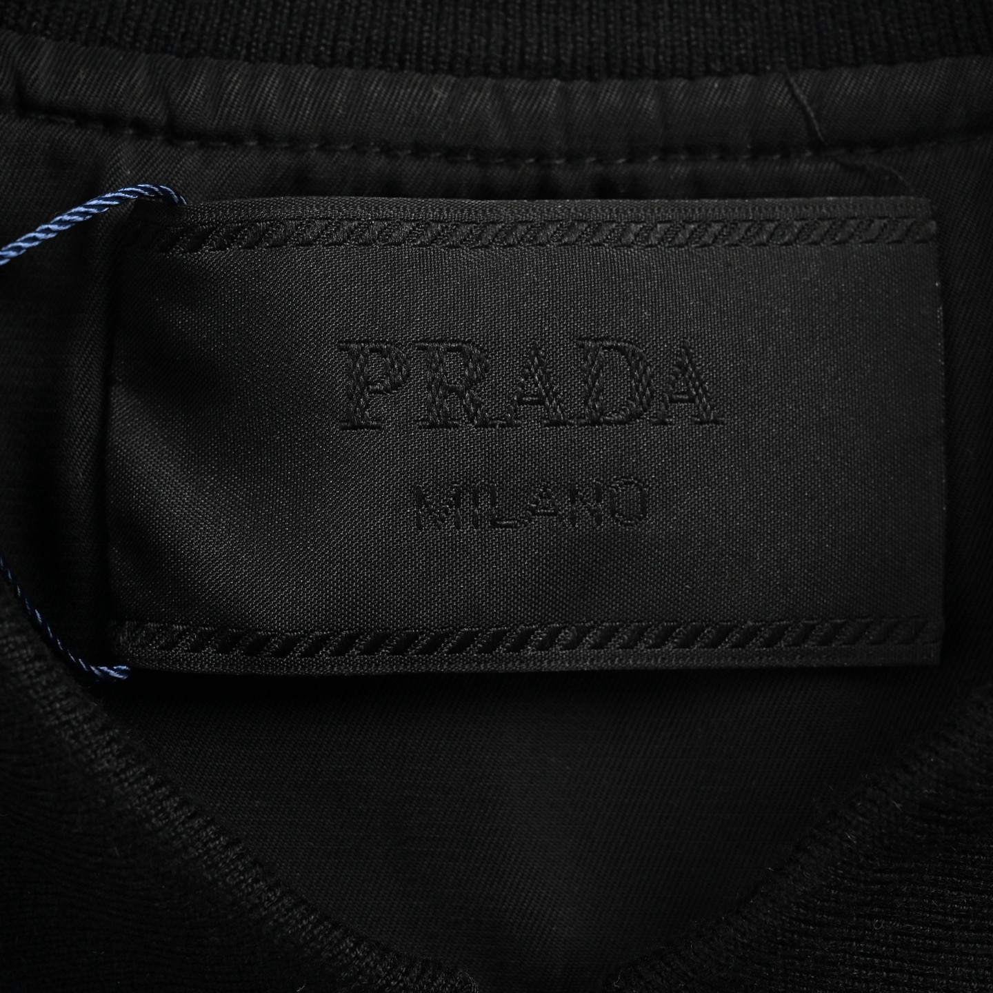 Prada/普拉达 25ss 三角标半拉链Polo短袖