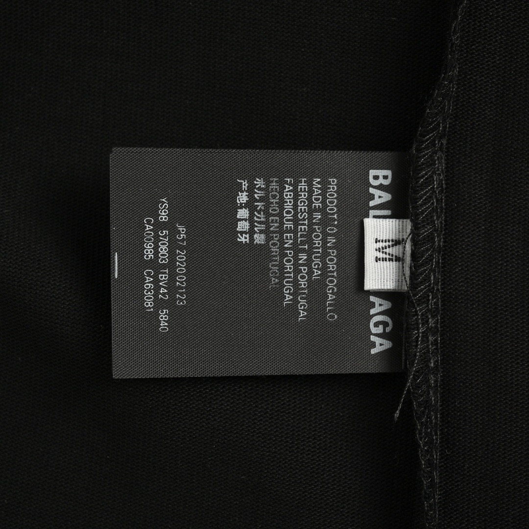 Balenciga/巴黎世家 24ss 情人节系列爱心印花短袖 情人节系列短袖T恤