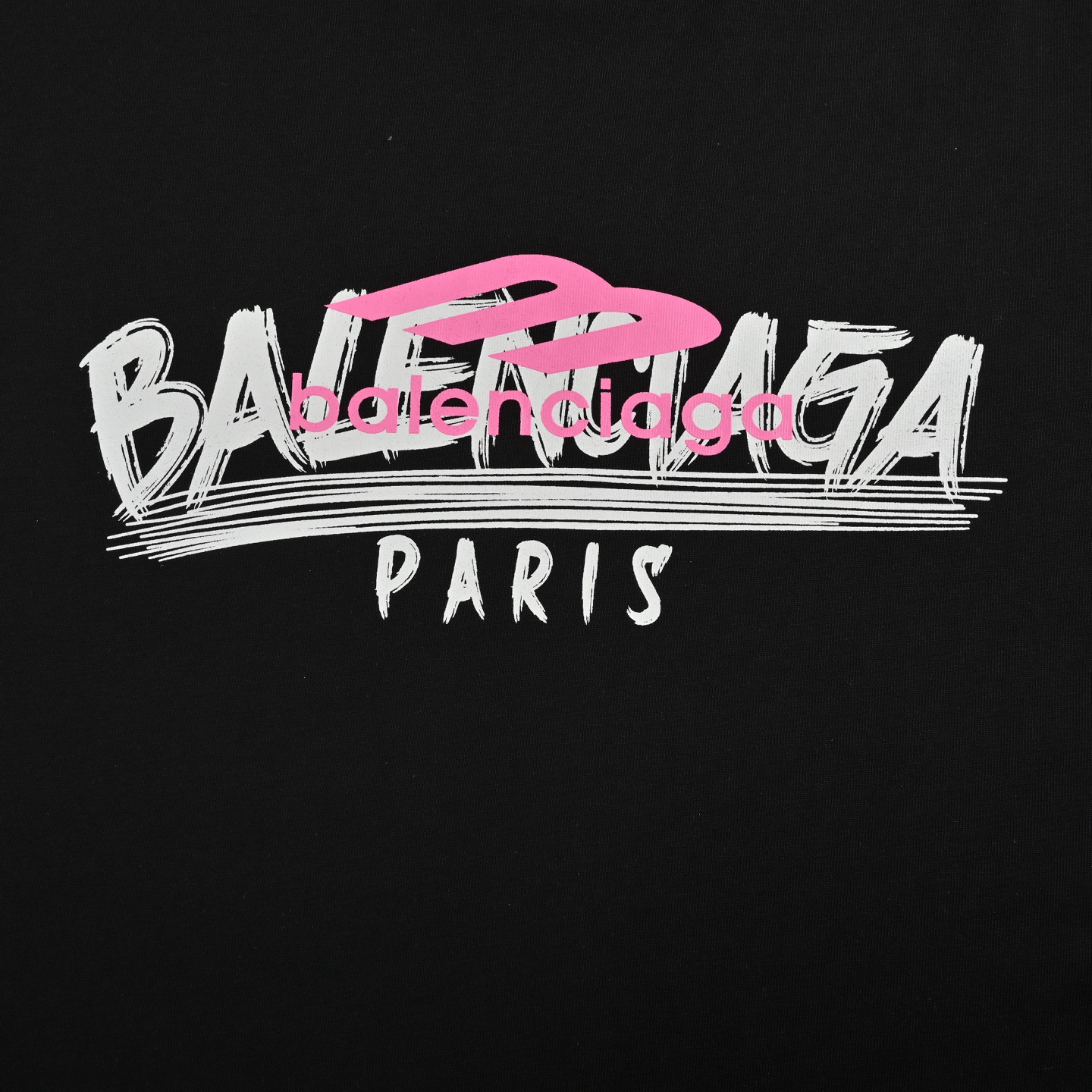 Balenciaga/巴黎世家 25ss 3M印花字母logo短袖-Chinese UA Cheap High Quatity Brand Clothes Bags handbags Sneakers wholesale wholesaler seller from China Factory suppliers Fashion Clothing Shoes best Quality Beautiful Price Balenciaga/巴黎世家 25ss 3M印花字母logo短袖