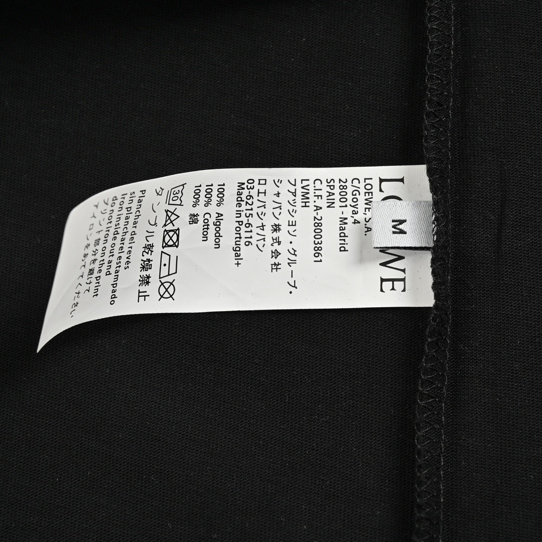 Loewe/罗意威 24ss 刺绣大logo短袖