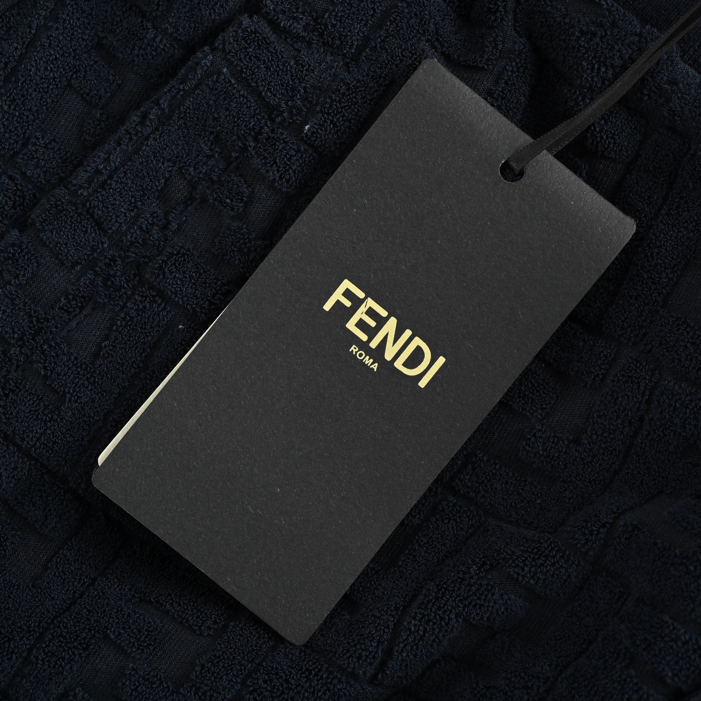 Fendi/芬迪 25ss FF凹凸提花毛巾短裤