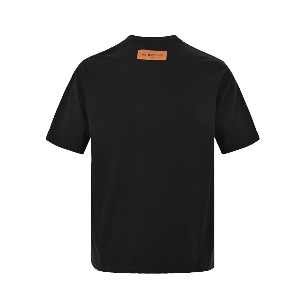 Louis Vuitton/路易威登 24ss 手绘三花印花短袖