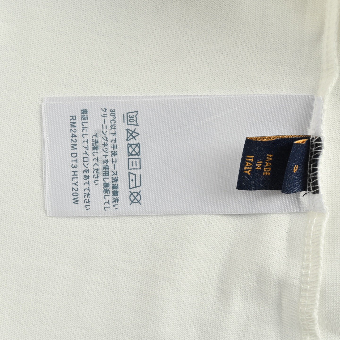 Louis Vuitton/路易威登 25ss 珍珠烫钻logo反光字母印花短袖