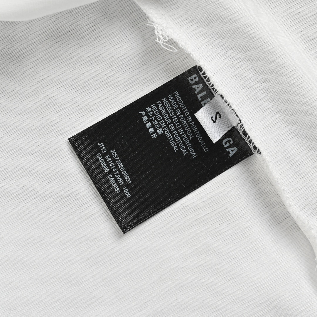 Balenciaga/巴黎世家 24ss 梵文字母立体印花短袖-Chinese UA Cheap High Quatity Brand Clothes Bags handbags Sneakers wholesale wholesaler seller from China Factory suppliers Fashion Clothing Shoes best Quality Beautiful Price Balenciaga/巴黎世家 24ss 梵文字母立体印花短袖