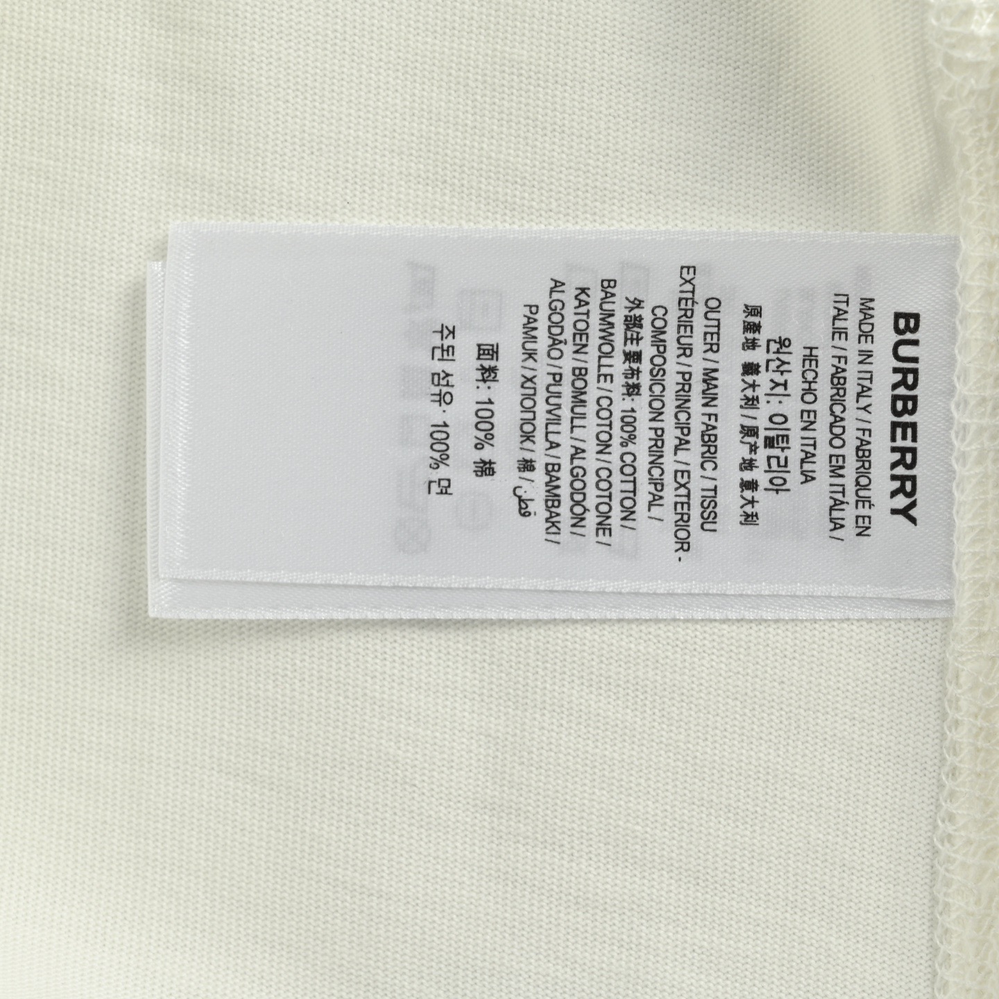 Burberry/巴宝莉 25ss 战马刺绣肩部格纹织带短袖-Chinese UA Cheap High Quatity Brand Clothes Bags handbags Sneakers wholesale wholesaler seller from China Factory suppliers Fashion Clothing Shoes best Quality Beautiful Price Burberry/巴宝莉 25ss 战马刺绣肩部格纹织带短袖