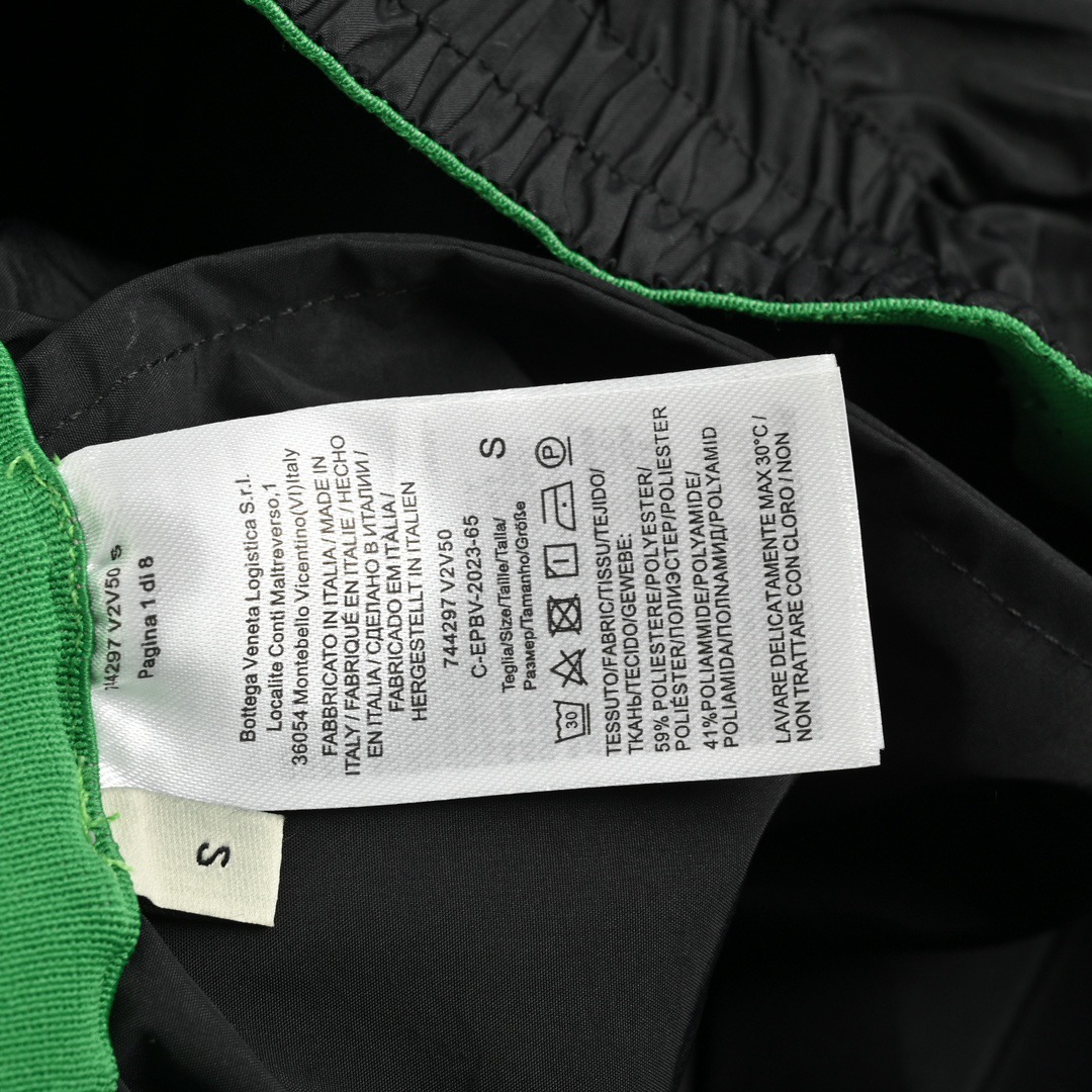 Bottega Veneta/BV 23ss 绿色腰带短裤