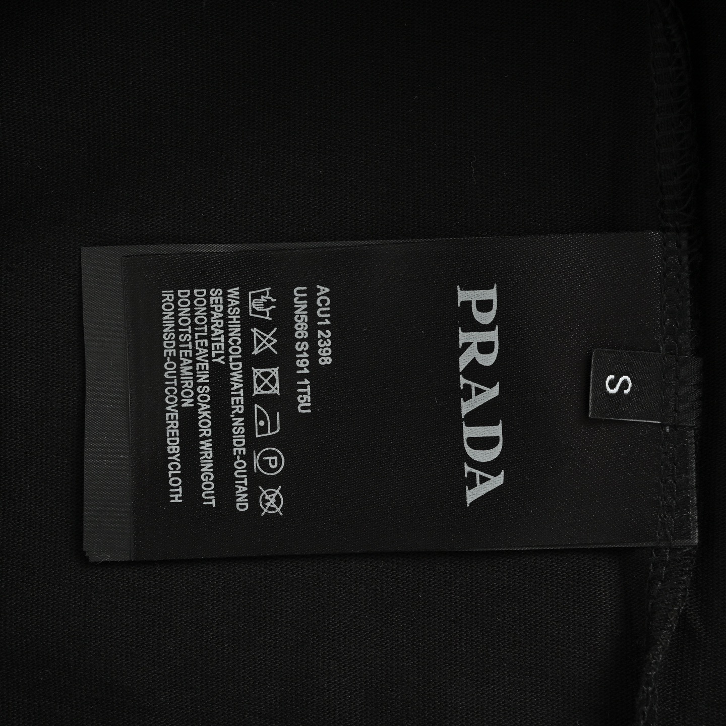 Prada/普拉达 25ss 阴影字母刺绣短袖