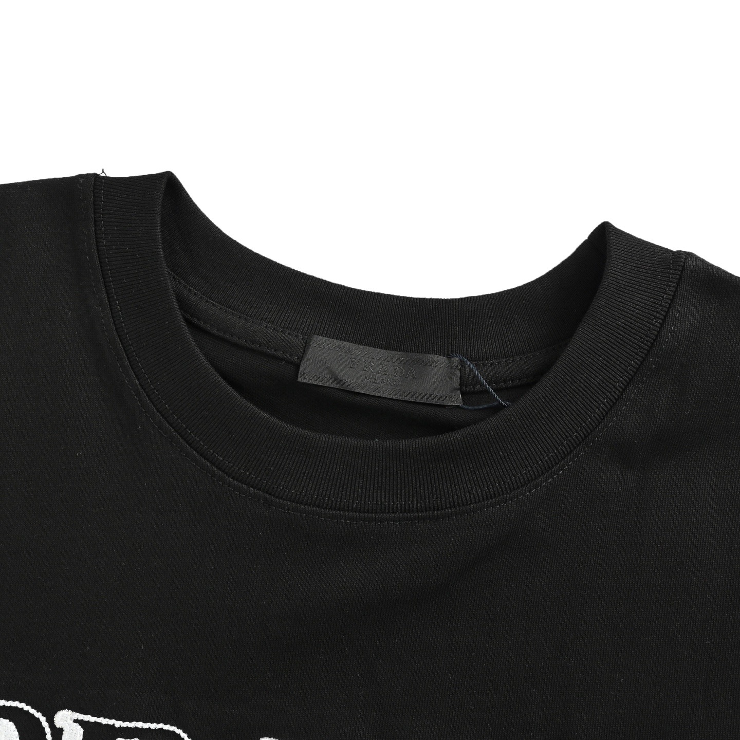 Prada/普拉达 25ss 阴影字母刺绣短袖