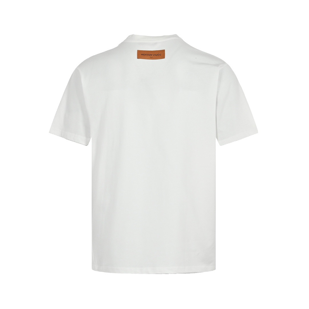 Louis Vuitton/路易威登 23ss 单宁牛仔口袋短袖 白色/黑色-Chinese UA Cheap High Quatity Brand Clothes Bags handbags Sneakers wholesale wholesaler seller from China Factory suppliers Fashion Clothing Shoes best Quality Beautiful Price Louis Vuitton/路易威登 23ss 单宁牛仔口袋短袖 白色/黑色