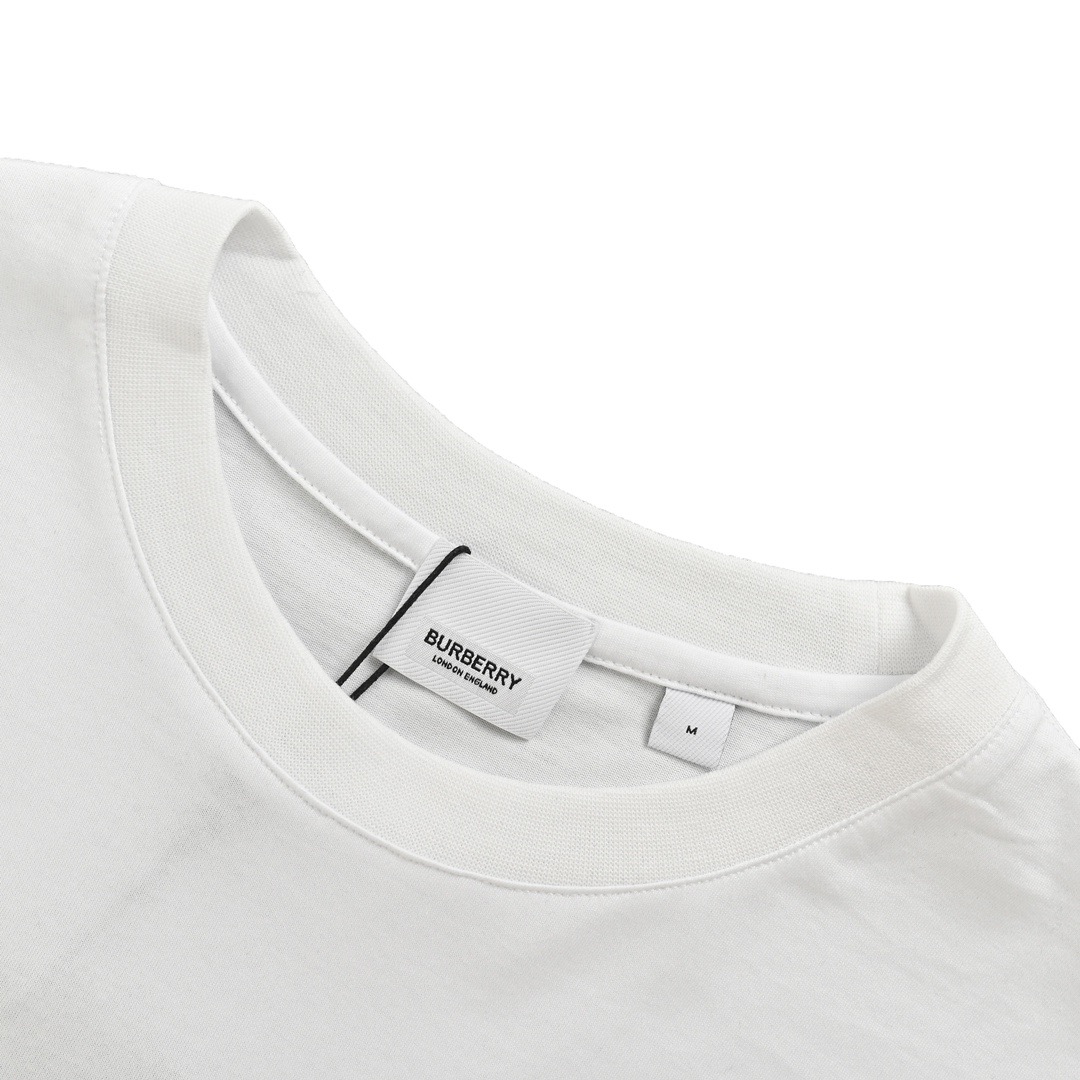 Burberry/巴宝莉 经典重影字母印花短袖 修身版型