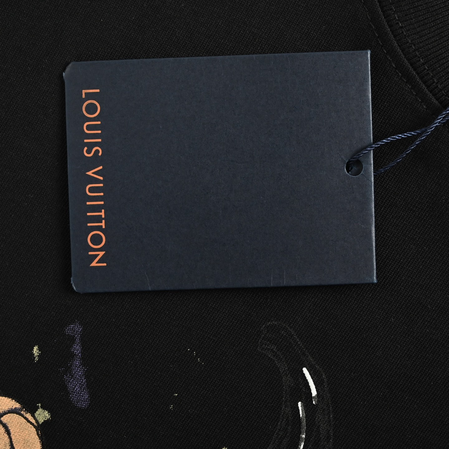 Louis Vuitton/路易威登 25ss 涂鸦手绘南瓜印花短袖 黑色 白色