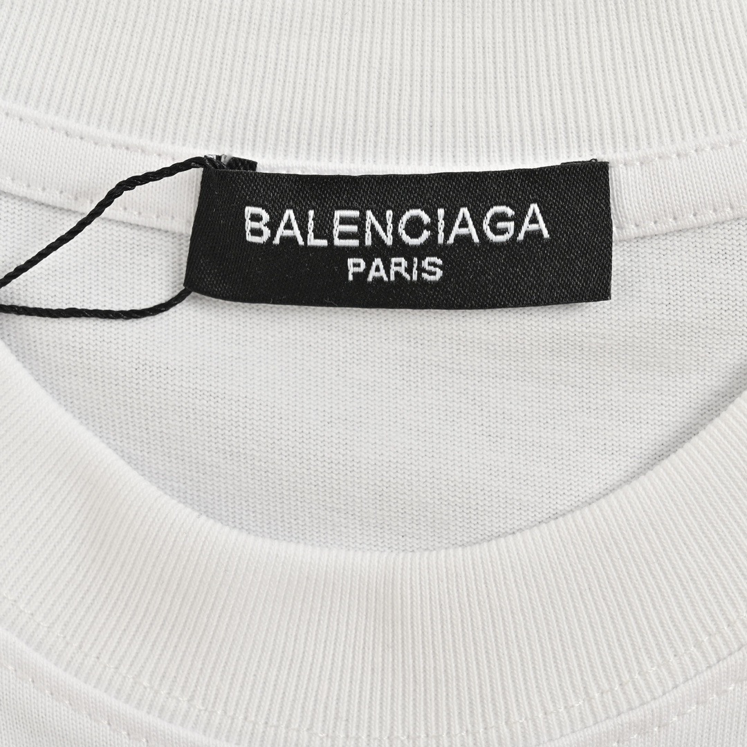 Balenciaga/巴黎世家 24ss 饮料水杯印花短袖-Chinese UA Cheap High Quatity Brand Clothes Bags handbags Sneakers wholesale wholesaler seller from China Factory suppliers Fashion Clothing Shoes best Quality Beautiful Price Balenciaga/巴黎世家 24ss 饮料水杯印花短袖