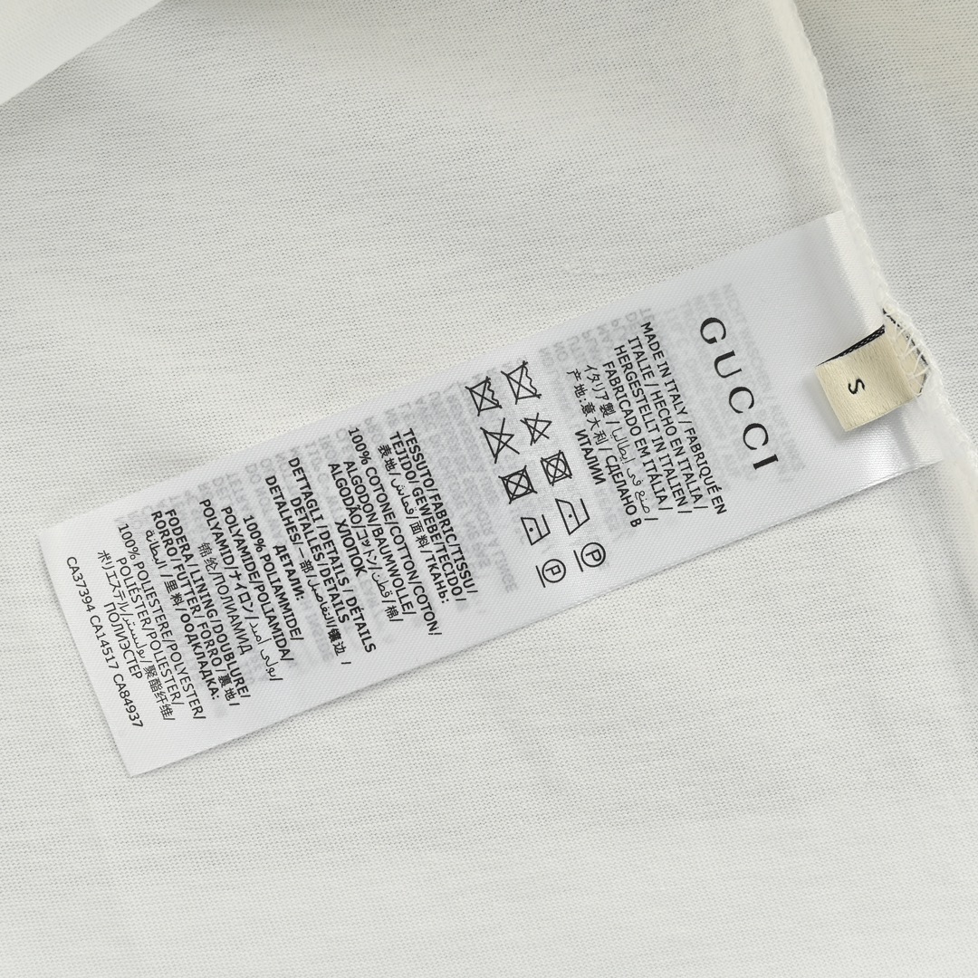 Gucci /古驰 23ss 1921刺绣logo撞色短袖-Chinese UA Cheap High Quatity Brand Clothes Bags handbags Sneakers wholesale wholesaler seller from China Factory suppliers Fashion Clothing Shoes best Quality Beautiful Price Gucci /古驰 23ss 1921刺绣logo撞色短袖