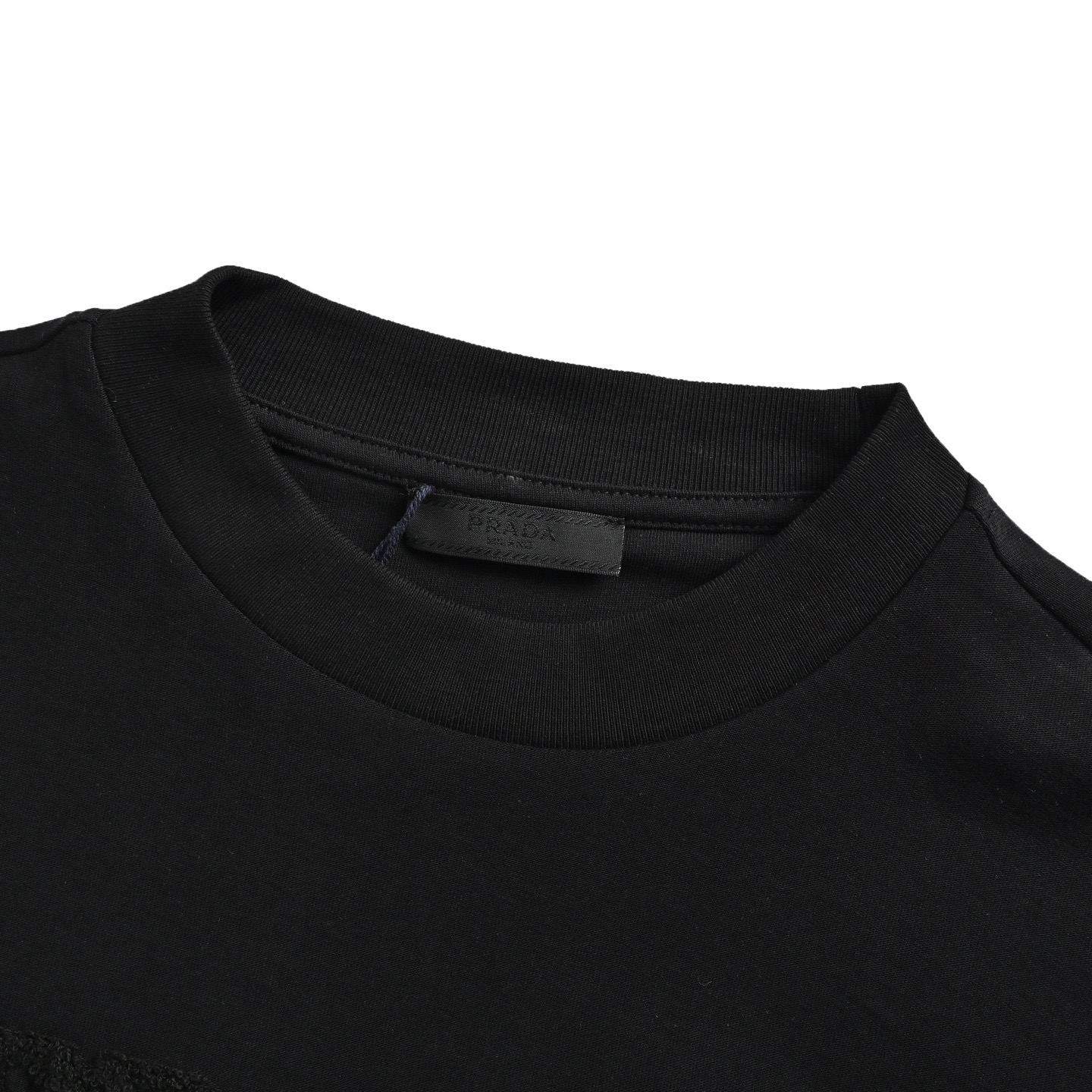 Prada/普拉达 25ss 暗纹毛巾绣刺绣logo短袖-Chinese UA Cheap High Quatity Brand Clothes Bags handbags Sneakers wholesale wholesaler seller from China Factory suppliers Fashion Clothing Shoes best Quality Beautiful Price Prada/普拉达 25ss 暗纹毛巾绣刺绣logo短袖