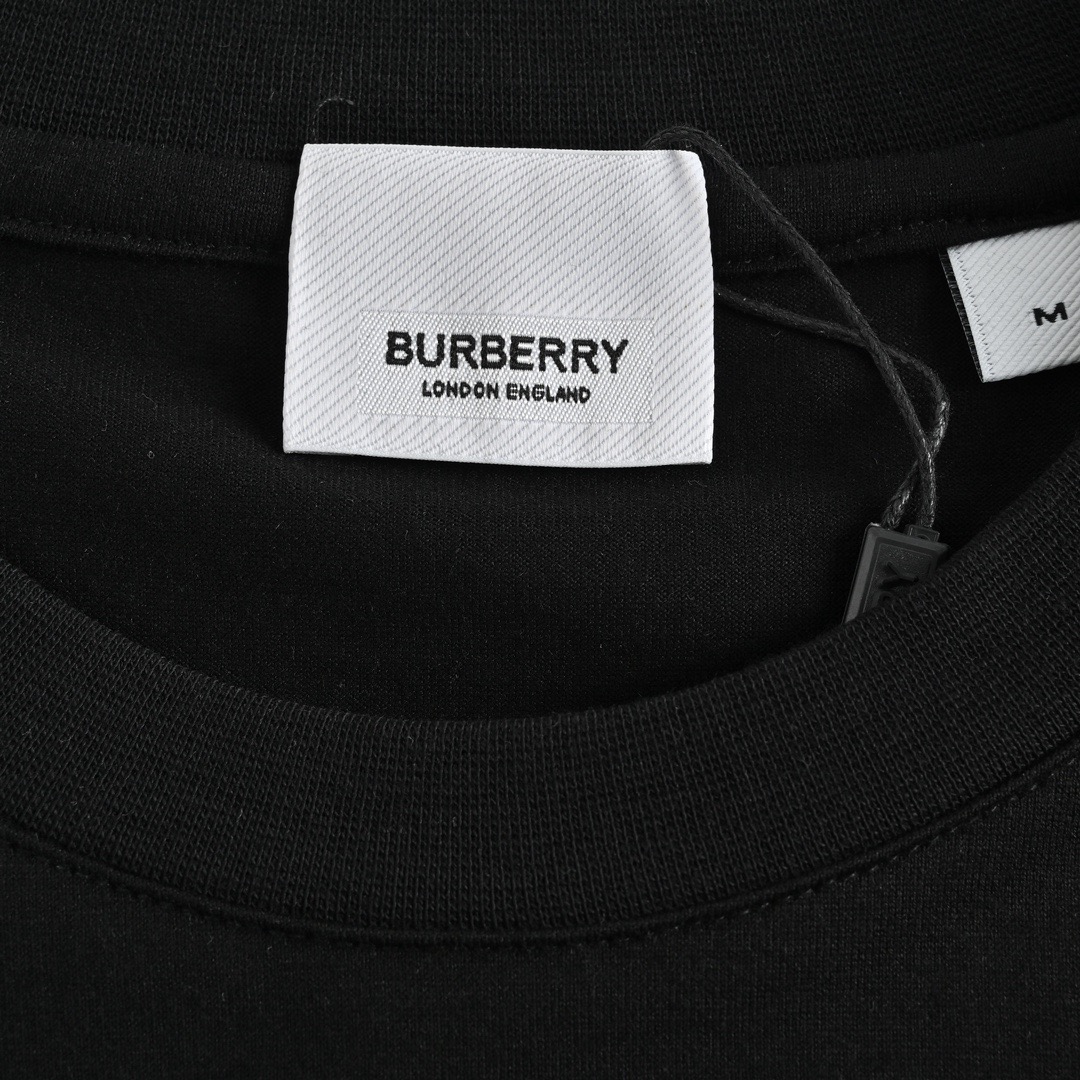 Burberry/巴宝莉 经典刺绣战马logo短袖