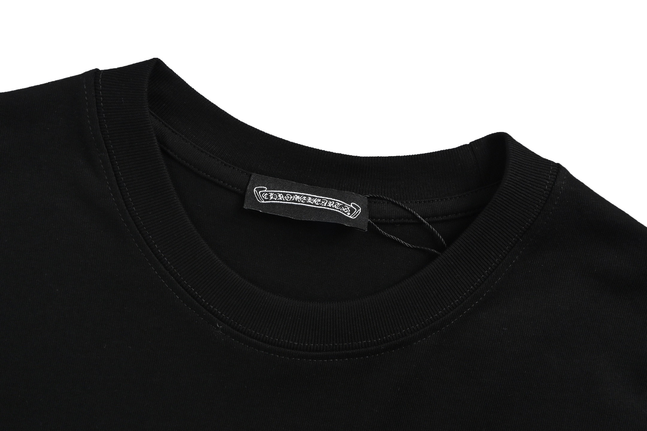 Chrome Hearts/克罗心 霓虹十字架印花短袖