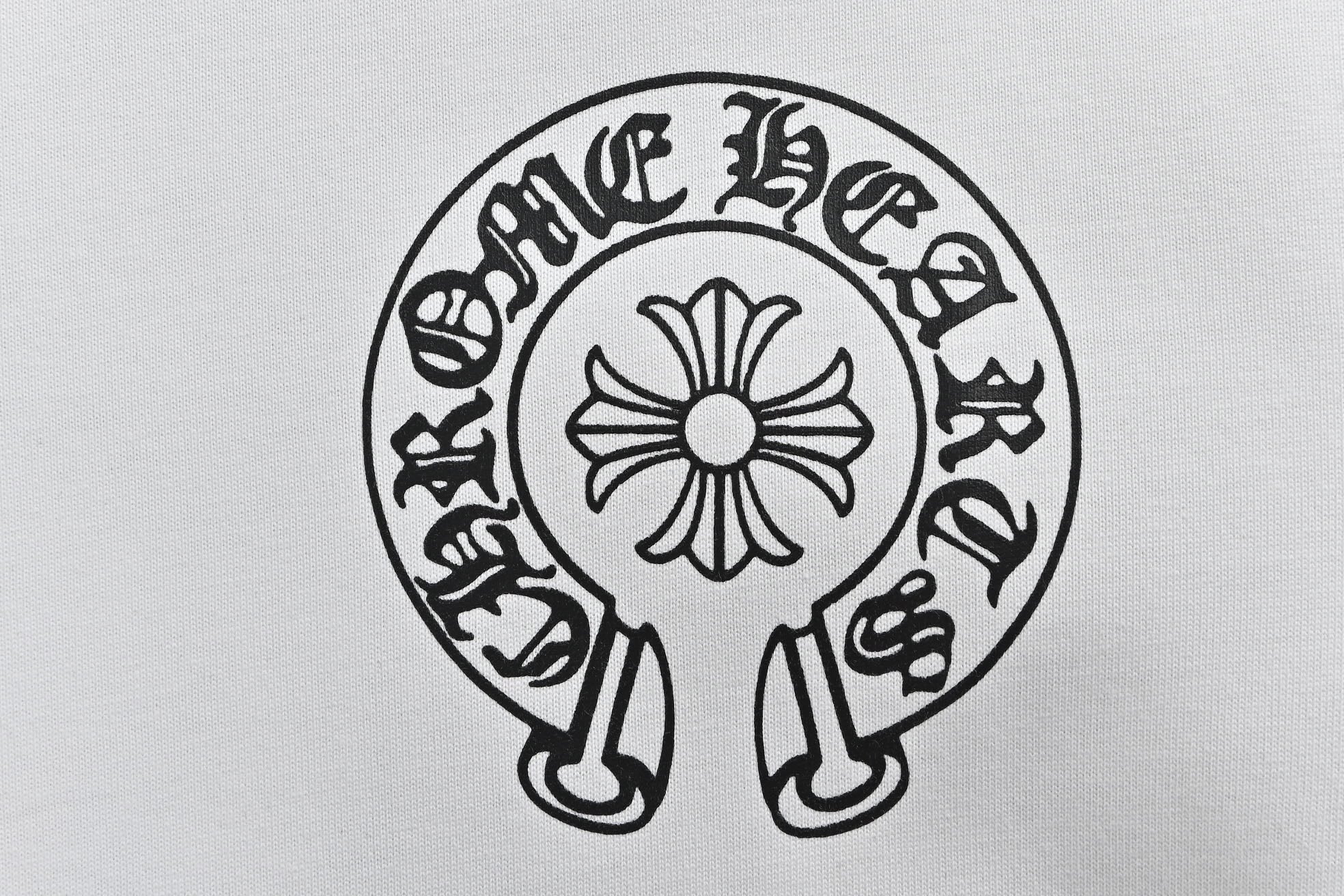 Chrome Hearts/克罗心 25ss 水墨晕染马蹄印花短袖