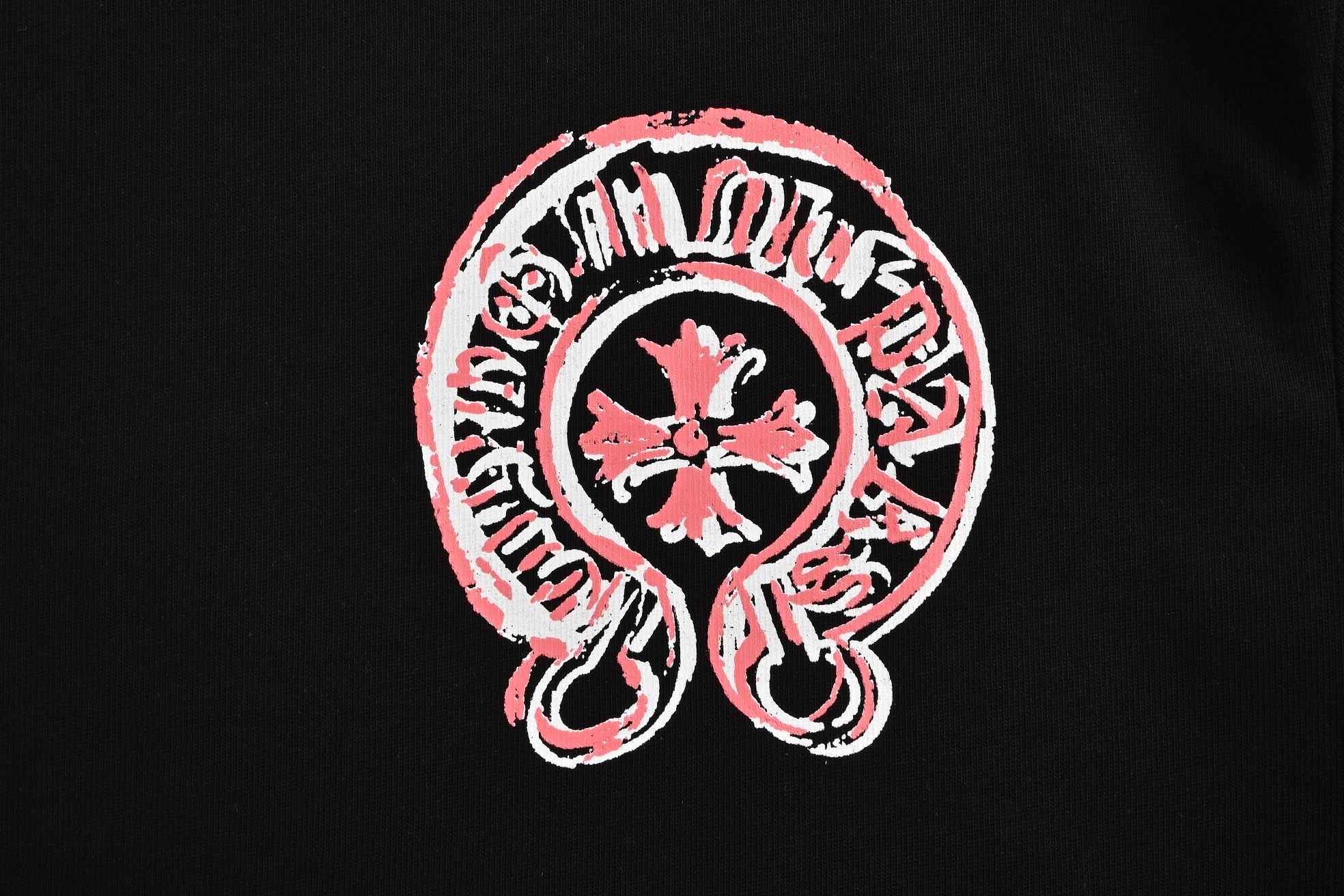 Chrome Hearts/克罗心 25ss 油画重叠马蹄logo短袖